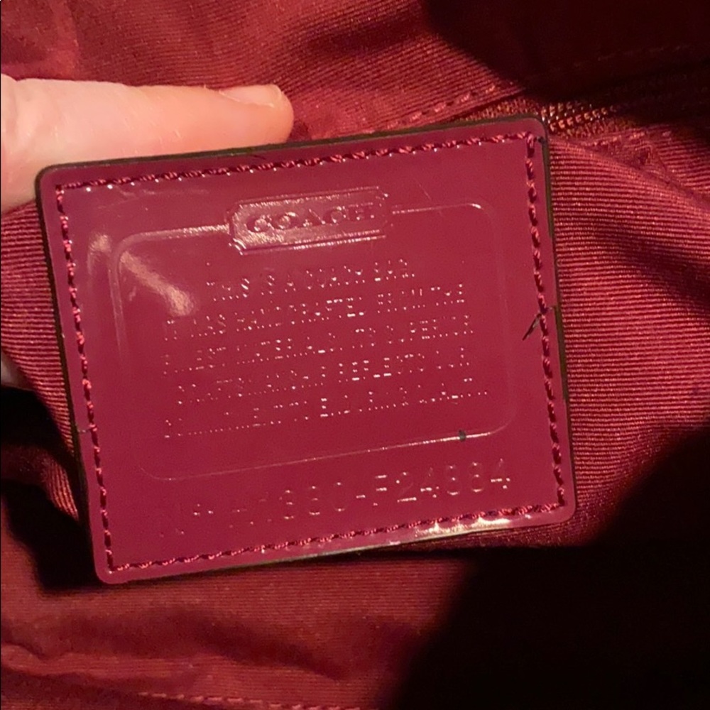 Authentic Coach Purse - Picture 3 of 5